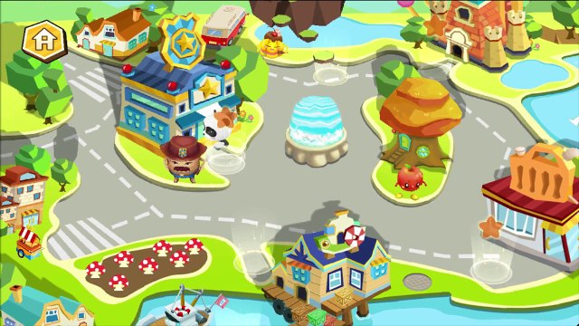 BabyBus Games for Kids - Labyrinth Town in 3D, Help Baby Panda to rescue Miumiu