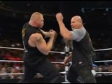 Brock Lesnar attacked WWE Goldberg after Losing SummerSlam !!!