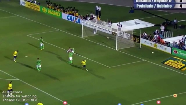 Goal Neymar JR vs Robinho 6-4 (Ousadia x Pedalada) 2016