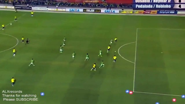 Goal Neymar vs Robinho 8-5 (Ousadia x Pedalada) 2016 HD