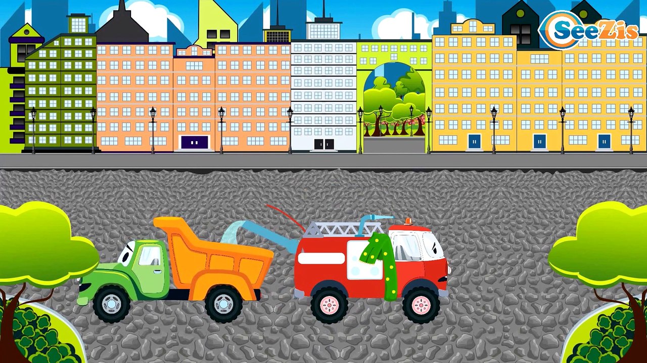 Скорая помощь АВАРИЯ на дороге Мультфильмы про...