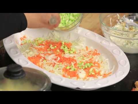 كنافة بالجمبري - سبرينج رولز بالخضار والجبنة - سمبوسك بسلة | أتفضلوا عندنا حلقة كاملة