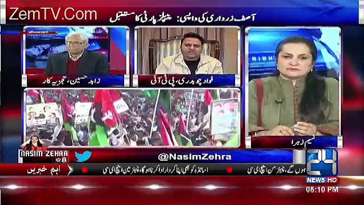 I Couldn't Understand Why Peoples Party Gave So Much Hipe To Asif zardari Arrival In Pakistan