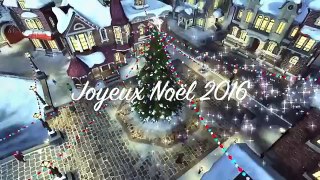 Merry Christmas 2016 - Joyeux Noêl 2016 -Bonne année 2017-Happy New Year 2017