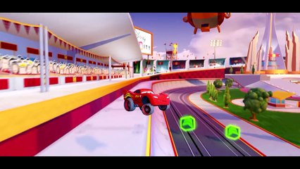 CRAZY FUN RACE DISNEY PIXAR CARS LIGHTNING MCQUEEN