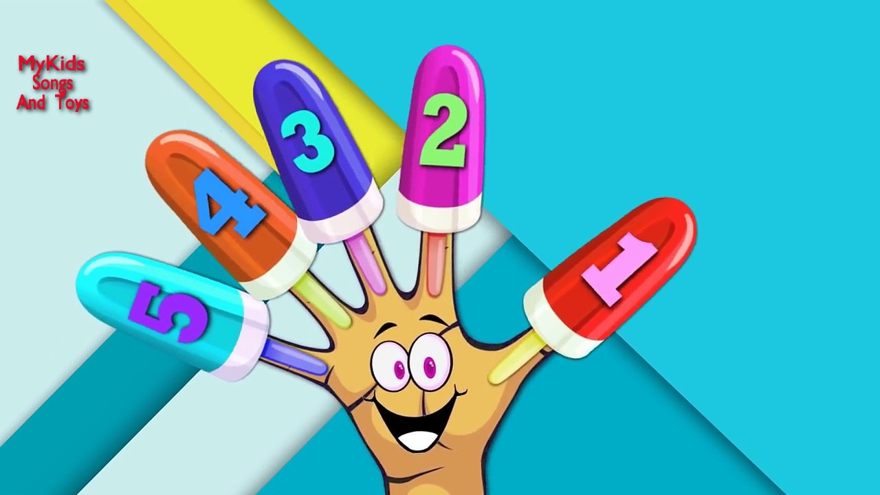 Learn to Count Numbers 1 to 5 with Ice Cream One To Five Finger Family