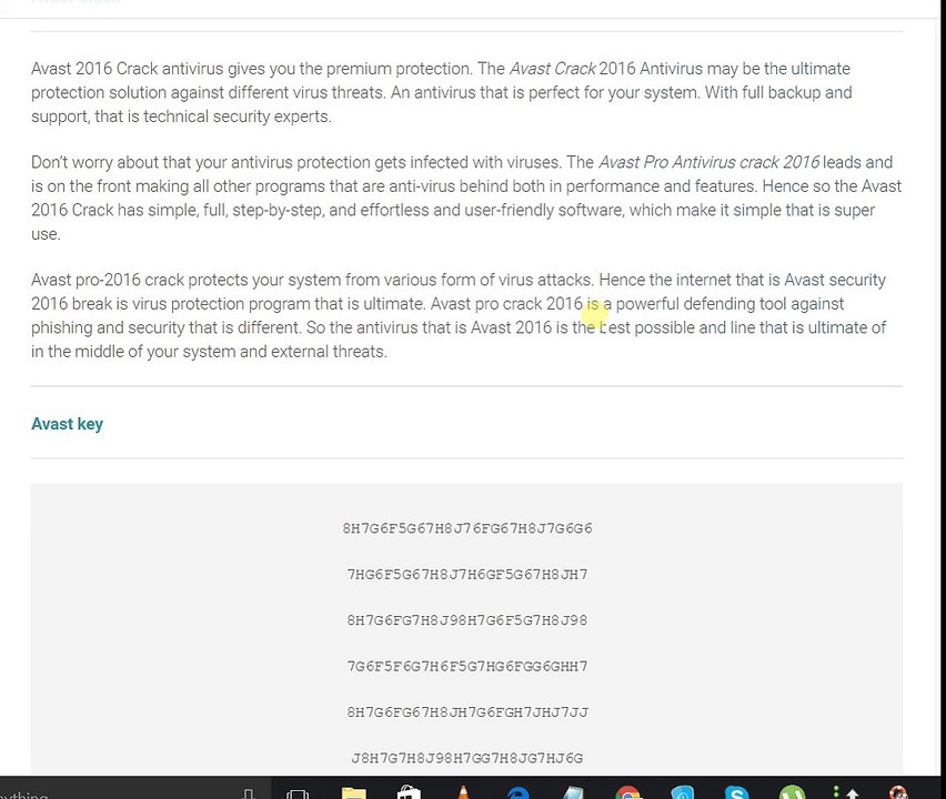Avast all Version of Cracked And Premium [ License, Activation And Serial Keys ]
