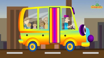 The Wheels On The Bus - Popular Nursery Rhymes I Famous Children Songs