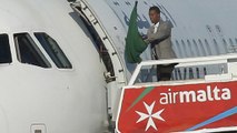 Сторонники Каддафи угнали самолет из Ливии на Мальту. Никто не пострадал