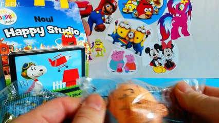 Télécharger la video: New Surprise McDonalds 2016 Happy Meal Toys Happy Studio Peanuts Movie Lucy - McDonalds Toy