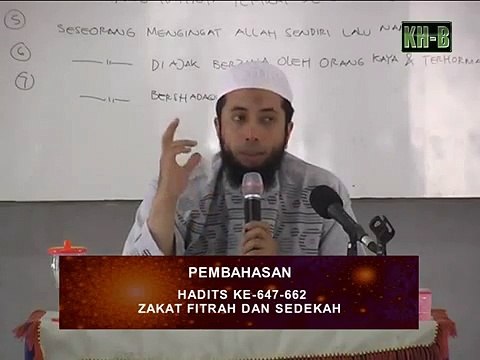 Hadits Ke-647-662 tentang Zakat Fitrah dan Sedekah (Disc 2)_Part 1