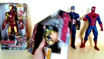 Superhero marvel - Titan Hero Tech - Iron man, Thor, Captain america, Spiderman toys #SurpriseEggs4k
