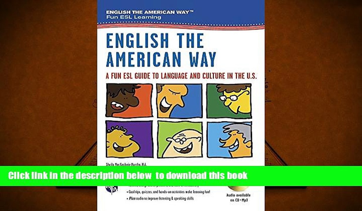 FREE [PDF]  English the American Way: A Fun ESL Guide to Language   Culture in the U.S. w/Audio