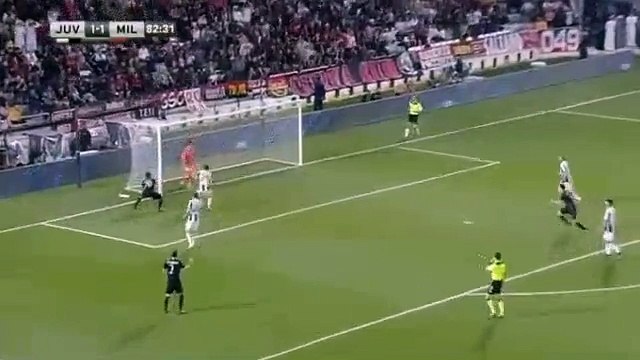 Carlos Bacca Close Range Header Buffon Save HD - Juventus 1-1 AC Milan 23.12.2016 HD