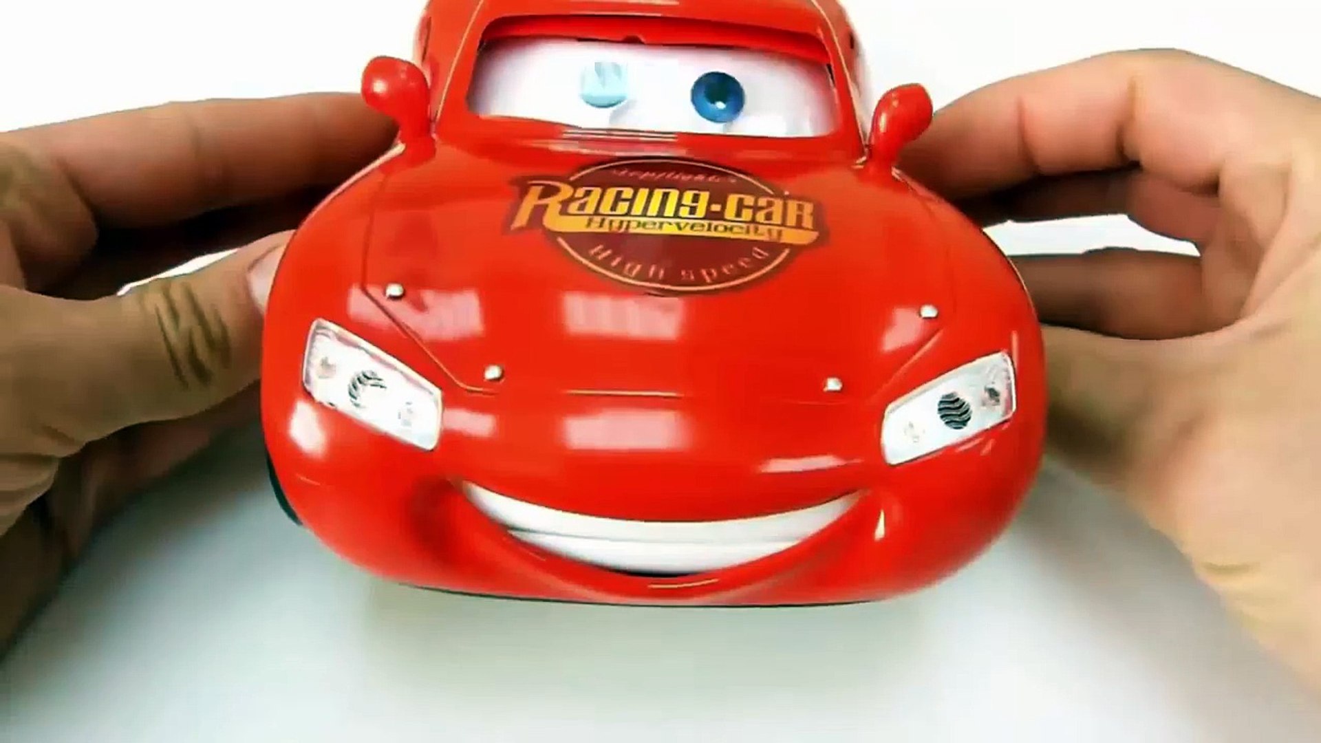 ⁣CARS movie cars 2 racing cars Lightning Mcqueen and Mack Disney pixar