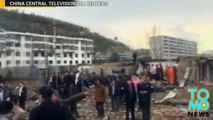 Explosão gigante no noroeste da China matou 10 e feriu 157.