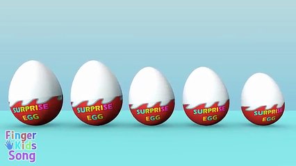 SPONGEBOB Surprise Egg Finger Family Nursery Rhyme | Parody Finger Kids Song