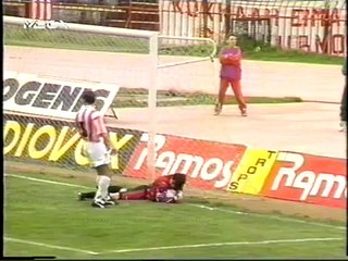 34η ΑΕΛ-Ολυμπιακός 2-2 1993-94 Mega (2)