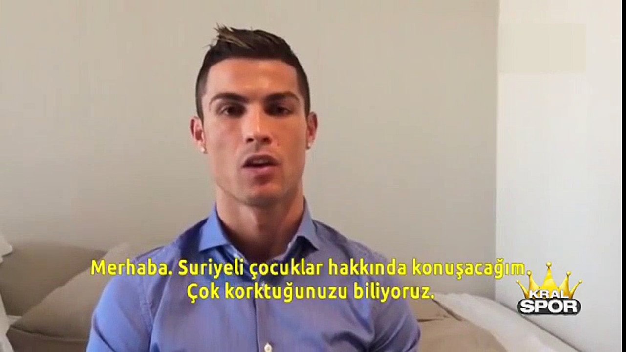 Cristiano Ronaldo’dan Suriyeli çocuklara mesaj | En Son Haber