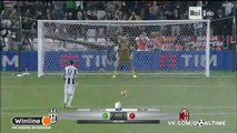Juventus AC Milan 1-1(4-5) ~ All Goals and Penalty Shootout Highlights ~ 23/12/2016 [HD]
