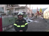 Norcia (PG) - Terremoto, messa in sicurezza archivio comunale: int. Campolongo (23.12.16)