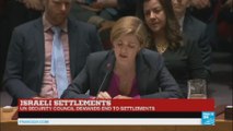 UN Security Council demands end to settlements