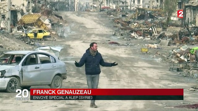 Syrie : dans les rues dévastées d'Alep-est, l'ancien quartier rebelle