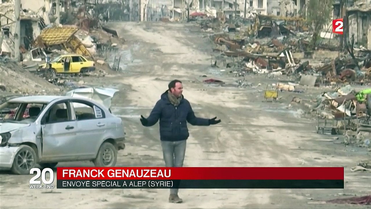 Syrie : dans les rues dévastées d'Alep-est, l'ancien quartier rebelle