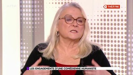 Josiane Balasko évoque la situation de la gauche