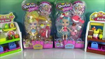 Shopkins Shoppies Dolls! Popette & Jessicake! 4 New Exclusive SHOPKINS! TOY FUN