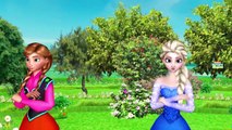 Frozen Elsa & Anna Mulberry Bush Nursery Rhyme | Frozen Nursery Rhymes Songs For Children