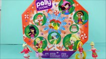 Christmas Advent Calendar Polly Pocket Surprise dresses with Elsa, Anna and other Disney Princesses
