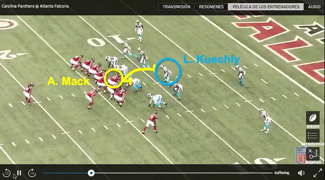 Alex Mack combo block