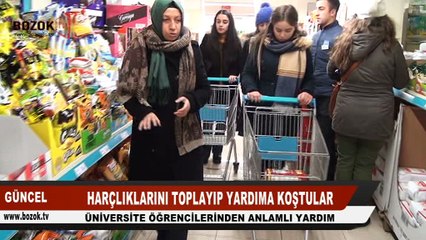 Üniversite Öğrencileri Harçlıklarını Toplayıp Çaresiz Aileye Çare Oldu
