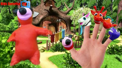 Animal Finger Family Songs Collection | Wild Animal 3D Animation Nursery Rhymes | Kids Songs