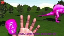 DONALD TRUMP - DINOSAUR SPINOSAURUS CANDY WALKING Finger Family | 3D Nursery Rhymes