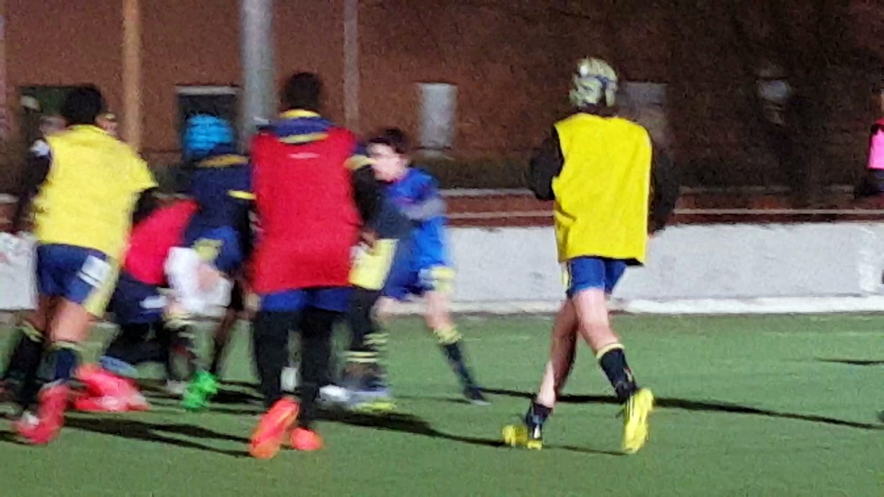 RUGBY MATT fev 2016 U14  ENTRAINEMENT