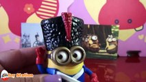 Minions McDonalds Happy Meal new: Guard Minion, Marching Soldier, Jurassic Minion, Talking Bob