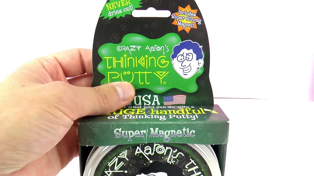 Crazy Aarons Thinking Putty Super Magnetic STRANGE ATTRACTOR - Neue Intelligente Knete!