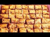 Tahinli Vişneli Baklava Tarifi