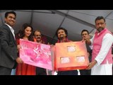 Madhuri Dixit, Soumik Sen And Anubhav Sinha At 'Gulaab Gang' Music Launch