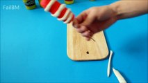 How to make PLAY DOH LOLLIPOPS Easy Play Dough - как сделать леденцы играть тесто ロリポップは、生地を再生作り方