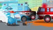 Carros infantiles - Coche de Policía y Camión de Bomberos - Carritos para niños - Coches infantiles
