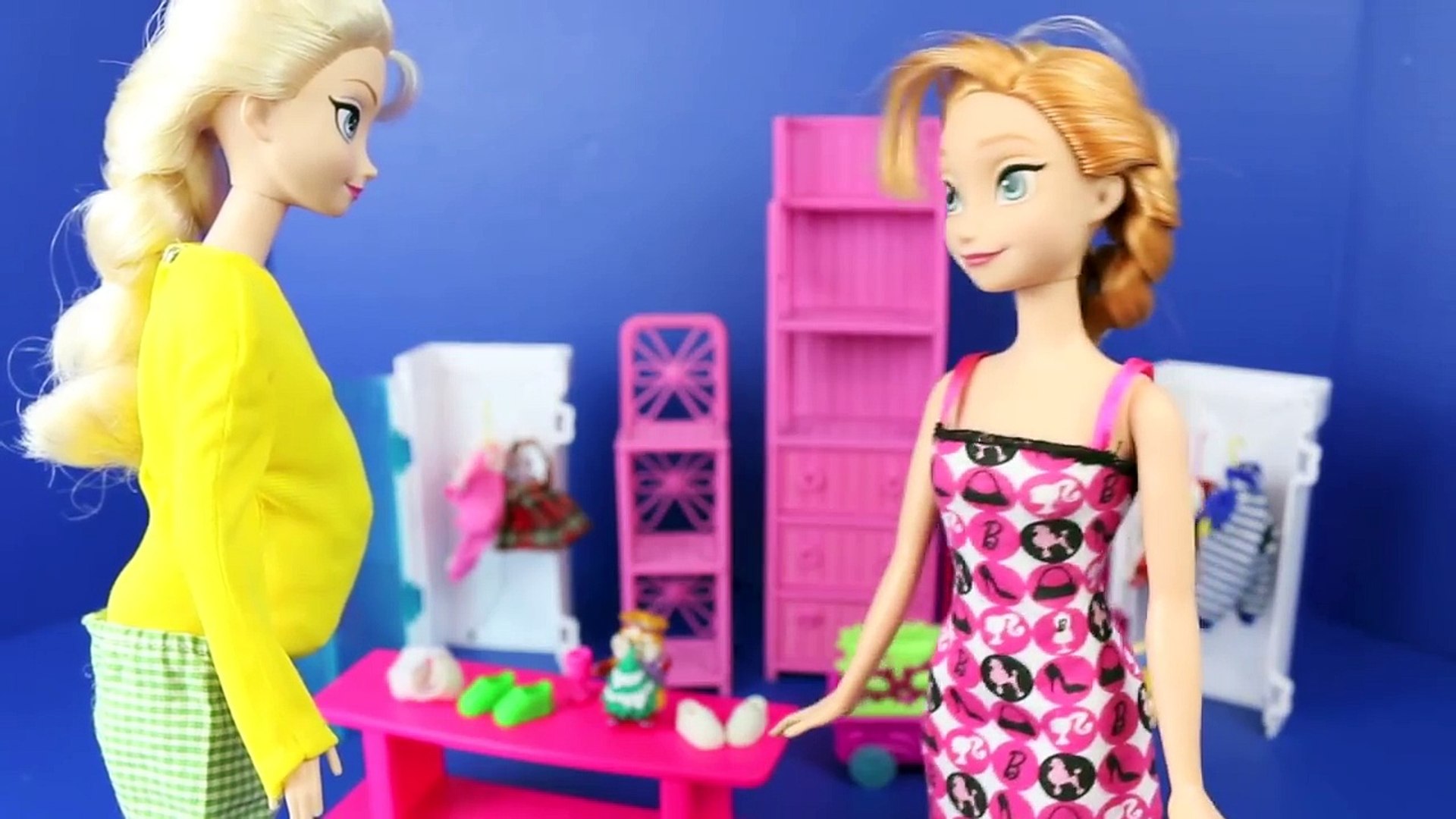 Disney Frozen Elsa Pregnant! Elsa Pregnancy Barbie Doll Parody Prince Felix  and Twins - Vidéo Dailymotion