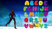 ABC SONG | ABC Songs for Children | KIDS Song 3D | Rhymes With Olaf | Frozen Olaf and Spiderman