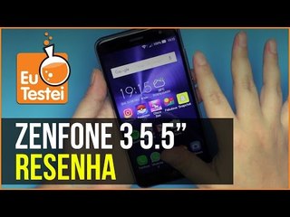 Finalmente, o Zenfone 3 para vocês! - Vídeo Resenha EuTestei Brasil