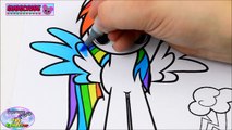 My Little Pony Coloring Book MLP Rainbow Dash Episode Surprise Egg and Toy Collector SETC