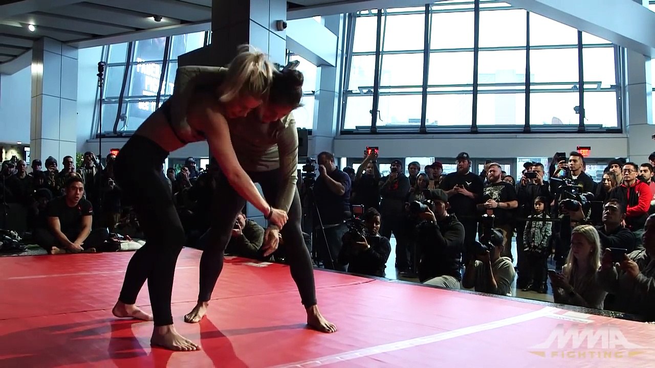 Paige VanZant UFC on FOX 22 Open Workout (Complete)