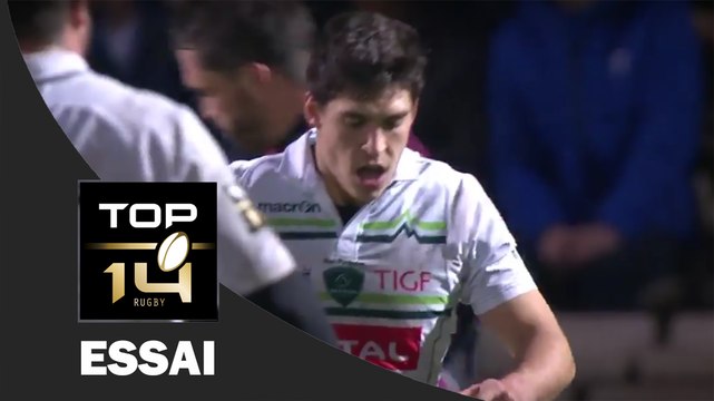TOP 14 - Essai Thibault DAUBAGNA (SP) – Bordeaux-Bègles-Pau – J14 – Saison 2016-2017