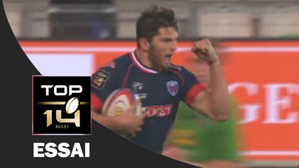 TOP 14 - Essai Xavier MIGNOT (FCG) – Grenoble-Toulouse – J14 – Saison 2016-2017